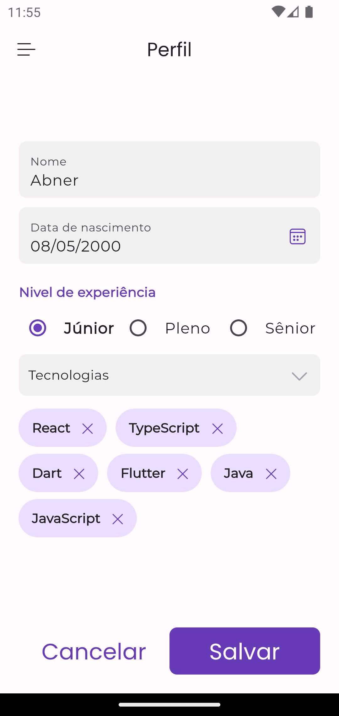 Tasks em Flutter 3